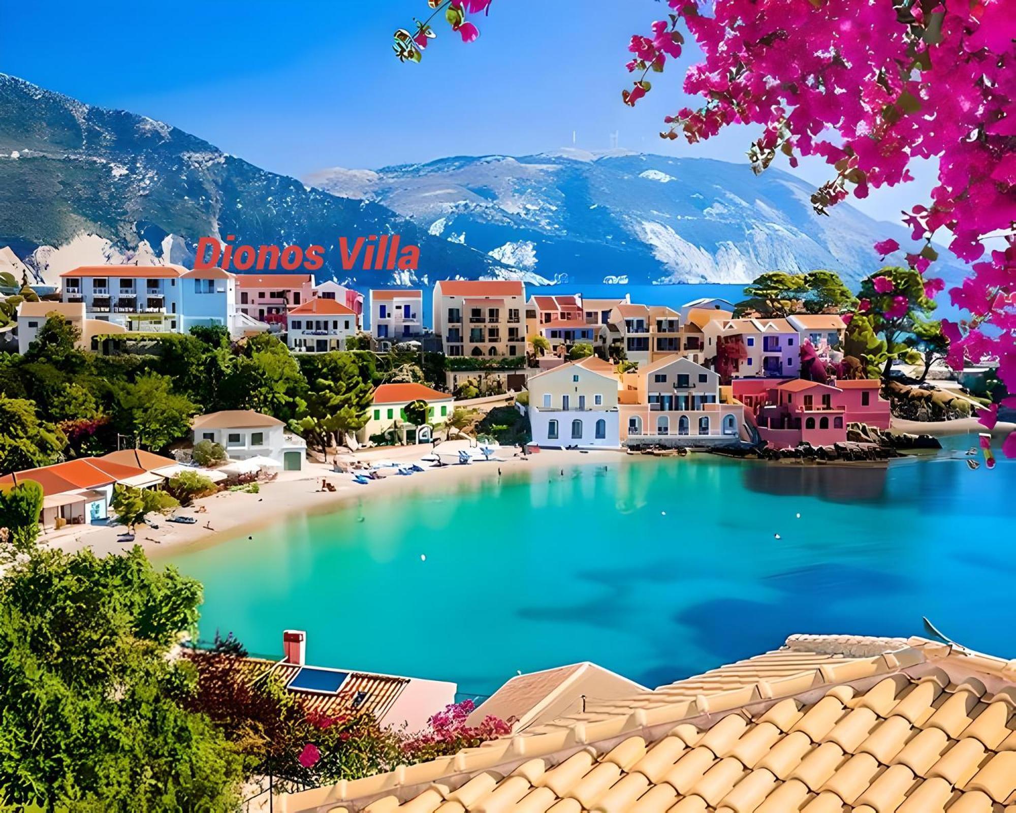 Dionos Villa Asos Exteriér fotografie